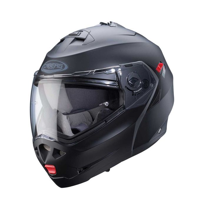 Kask Motocyklowy Szczękowy CABERG DUKE X czarny połysk roz. XL 61-62cm