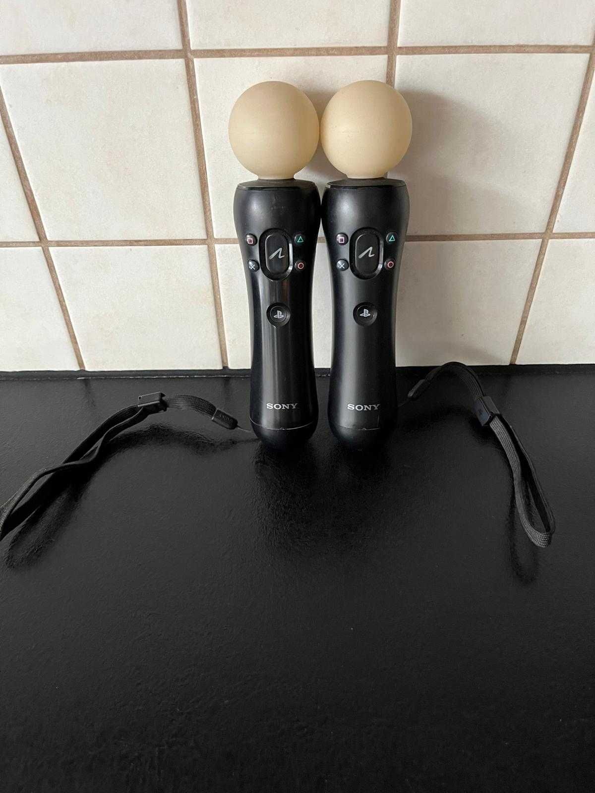 Kontrolery ruchu Sony PlayStation Move VR, PS3, PS4 + smycz - komplet!