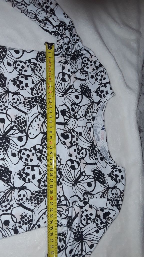 Dwie Sukienki H&M z długim rękawem r. 128/128