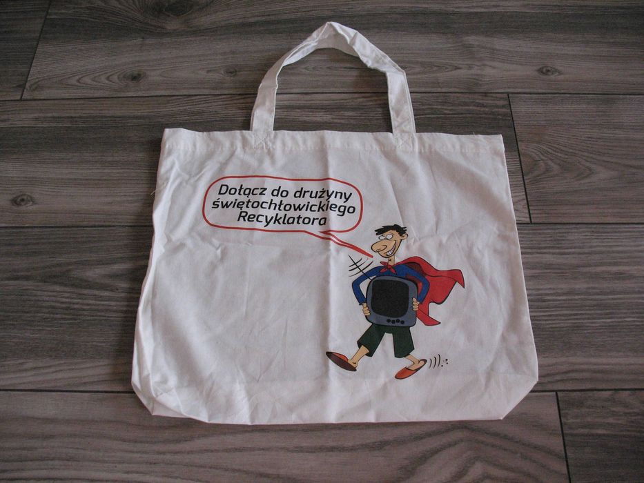 Torba bawełniana z nadrukiem Świętochłowice
