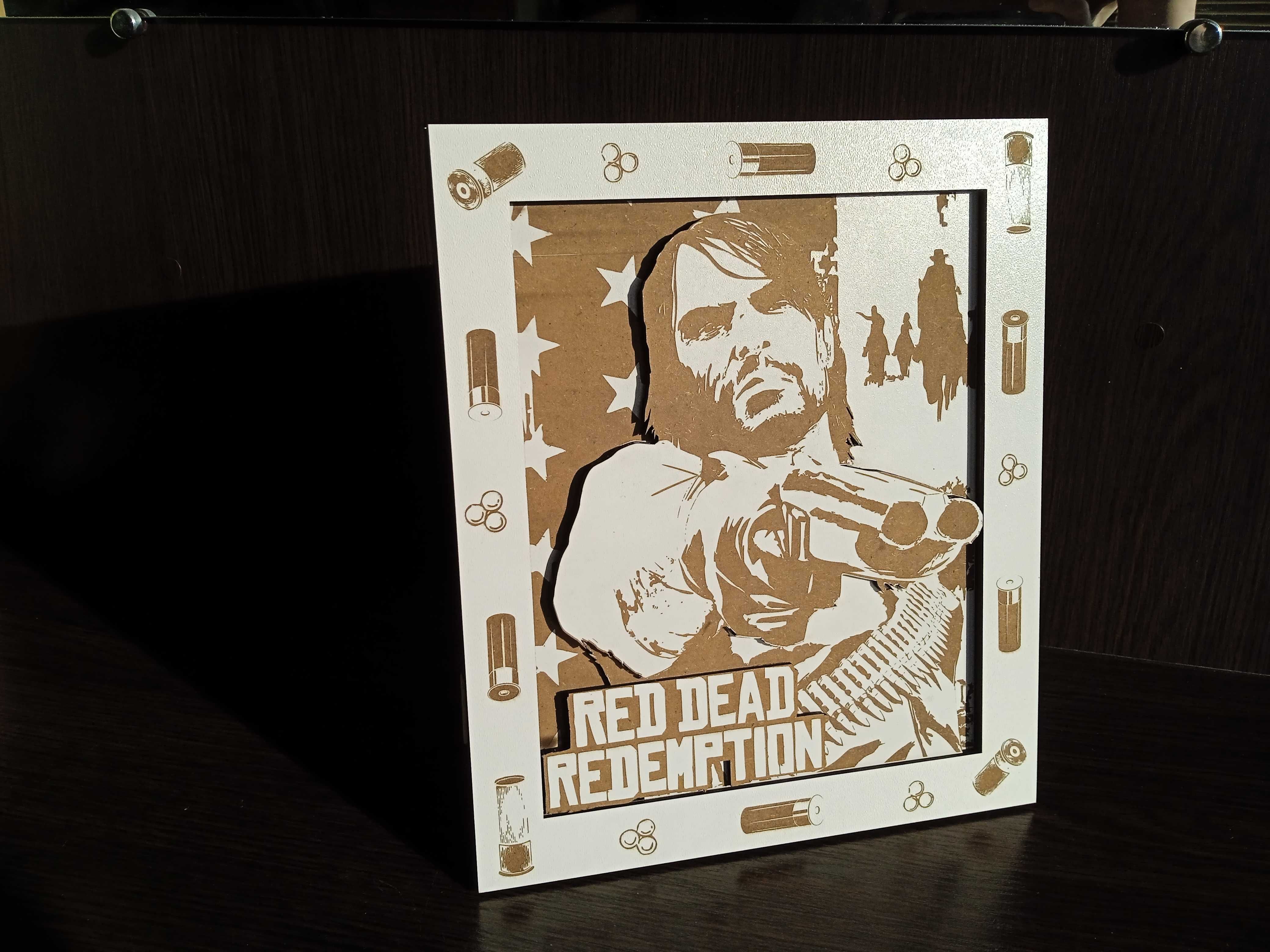 Red dead redemption 1-2 Картина hand made