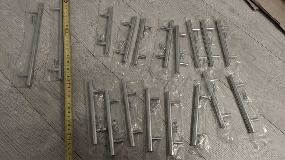 Ручки для кухни фасадные металические