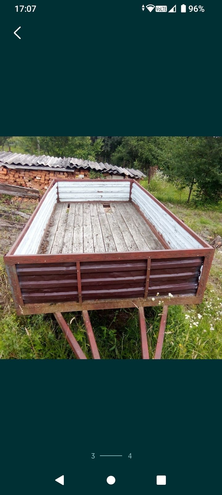 Продам  причеп .
