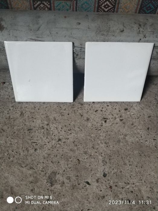 Плитка 15*15 біла