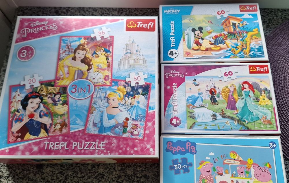 Пазли для дівчинки