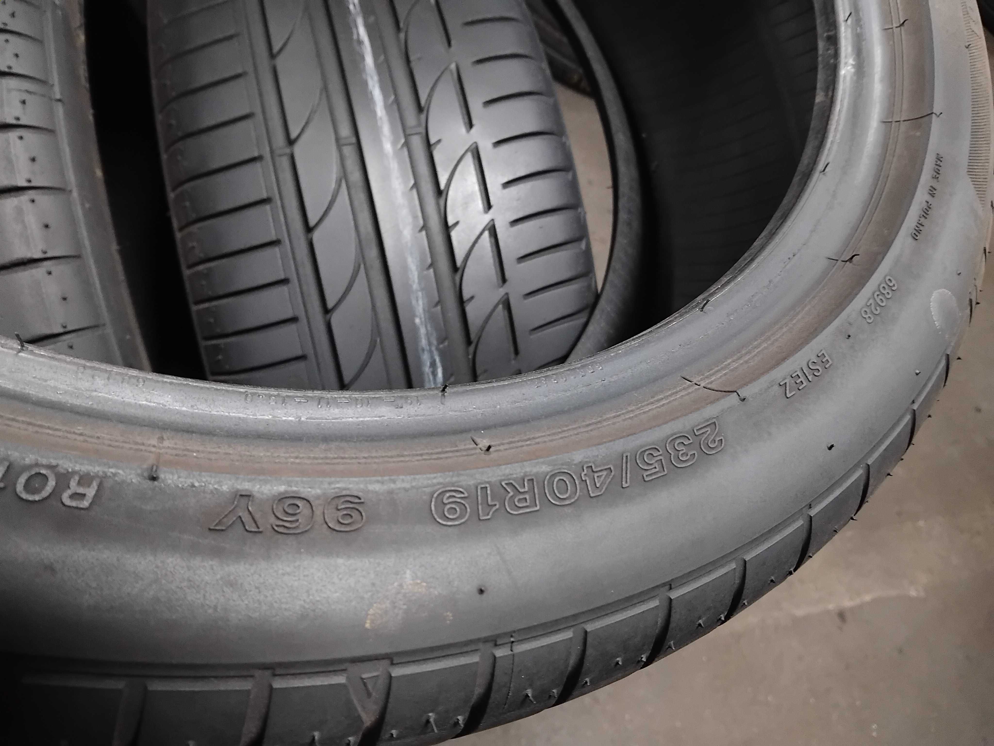 Шини бу 235/40 R19 Bridgestone Potenza S001 Комплект Літо