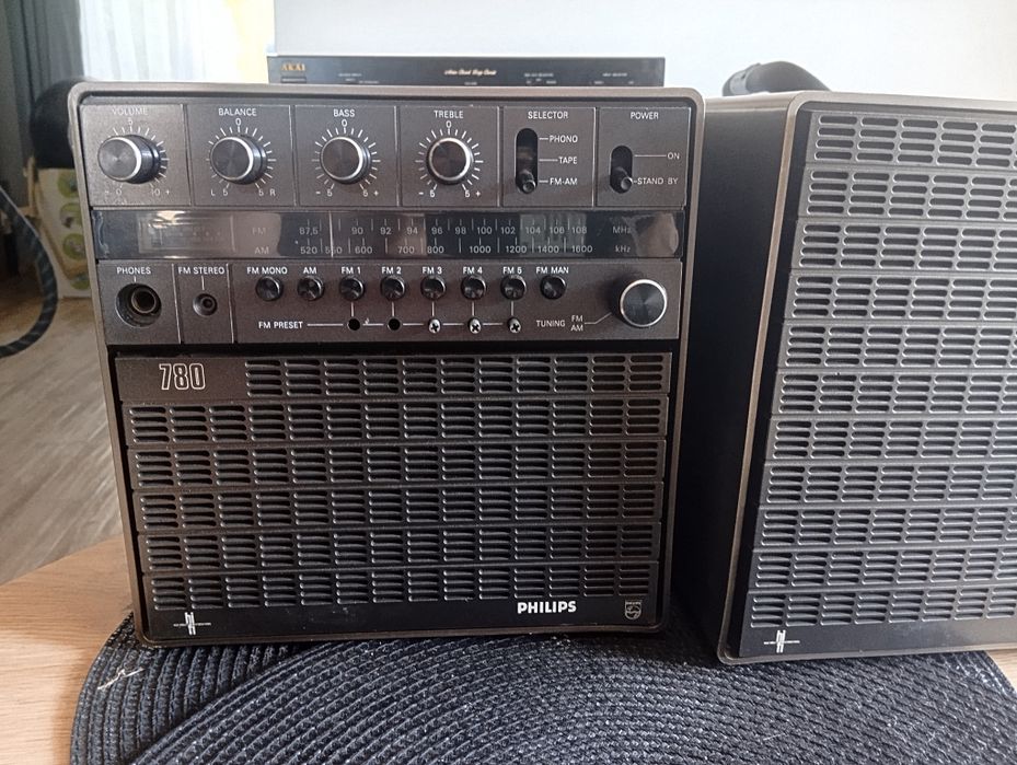 Philips 780 amplituner vintage audio radio