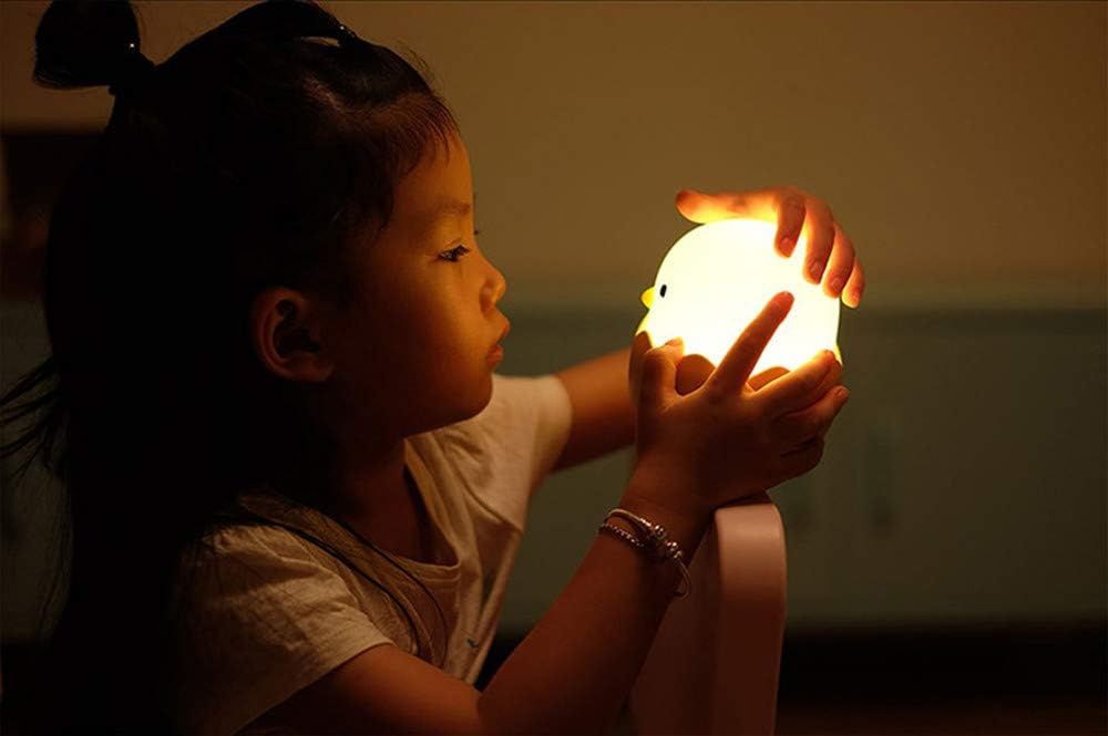 Lampka kurczak dla malych lampa LED kreatywna lampka nocna miekka