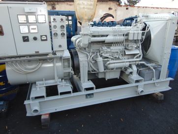 Prądnica Generator 100 kw 125 kva Prądnica Czeska A 280 Mez Frenstadt