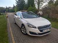 Peugeot 508 2.0 bluehdi Allure HUD kamera BIAŁA PERŁA