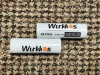 Акумулятори 21700 Wurkkos 5000mah Оригінал АКБ батарейка краща ціна!