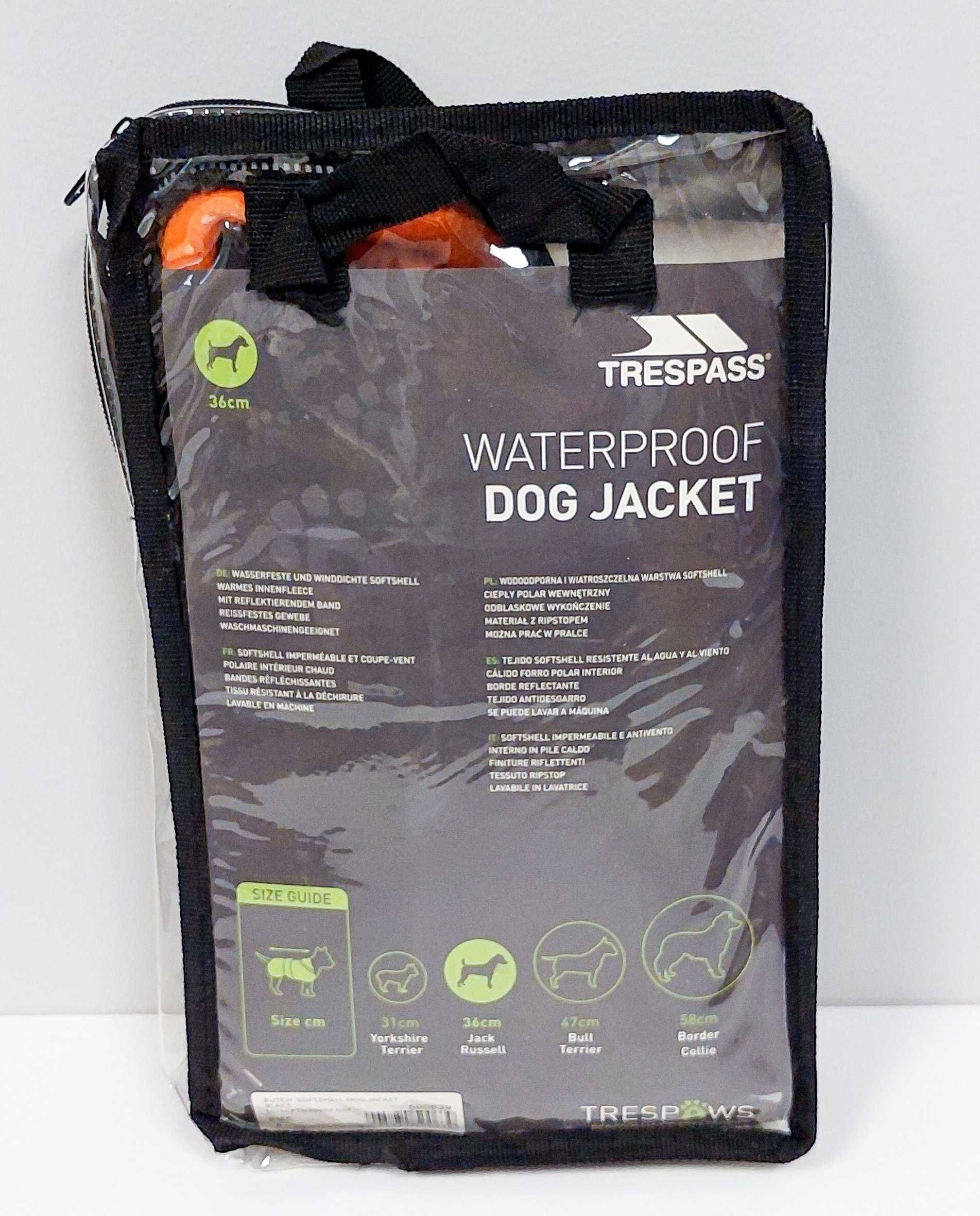Tresspass Dog Jacket Waterproof - ubranko dla psa