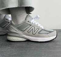 New Balance 990 V5 Grey/Beige (сірий/бежевий) 36-40