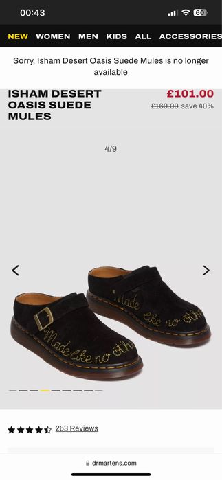 Оригінальні сабо Dr. Martens