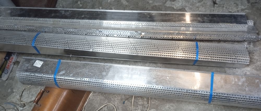 Профиль цокольный (алюминиевый) 100*2500