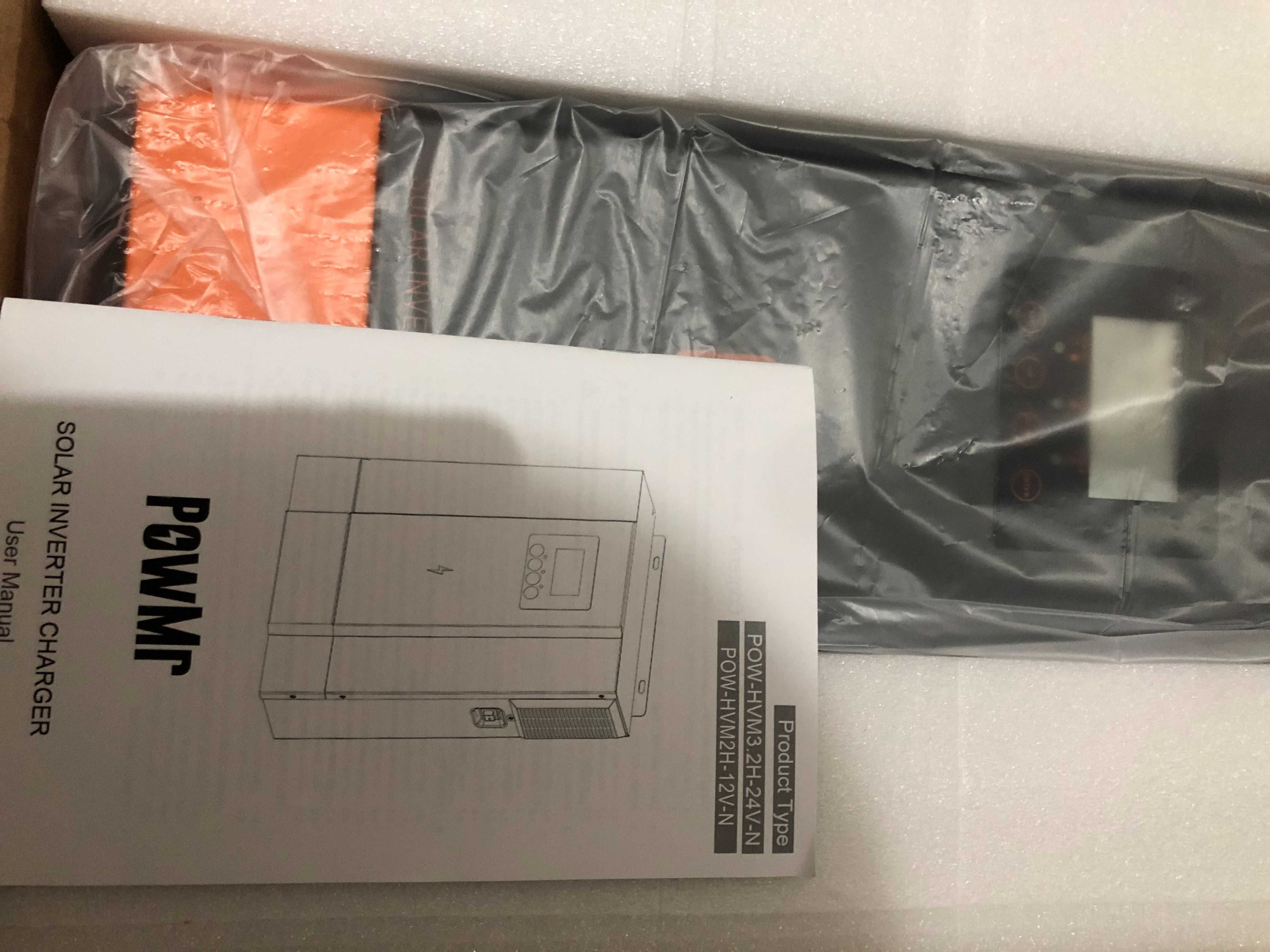 Гібридний інвертор POWMR Solar 3200W POW-HVM3.2H-24V,LiFePo4наявність1