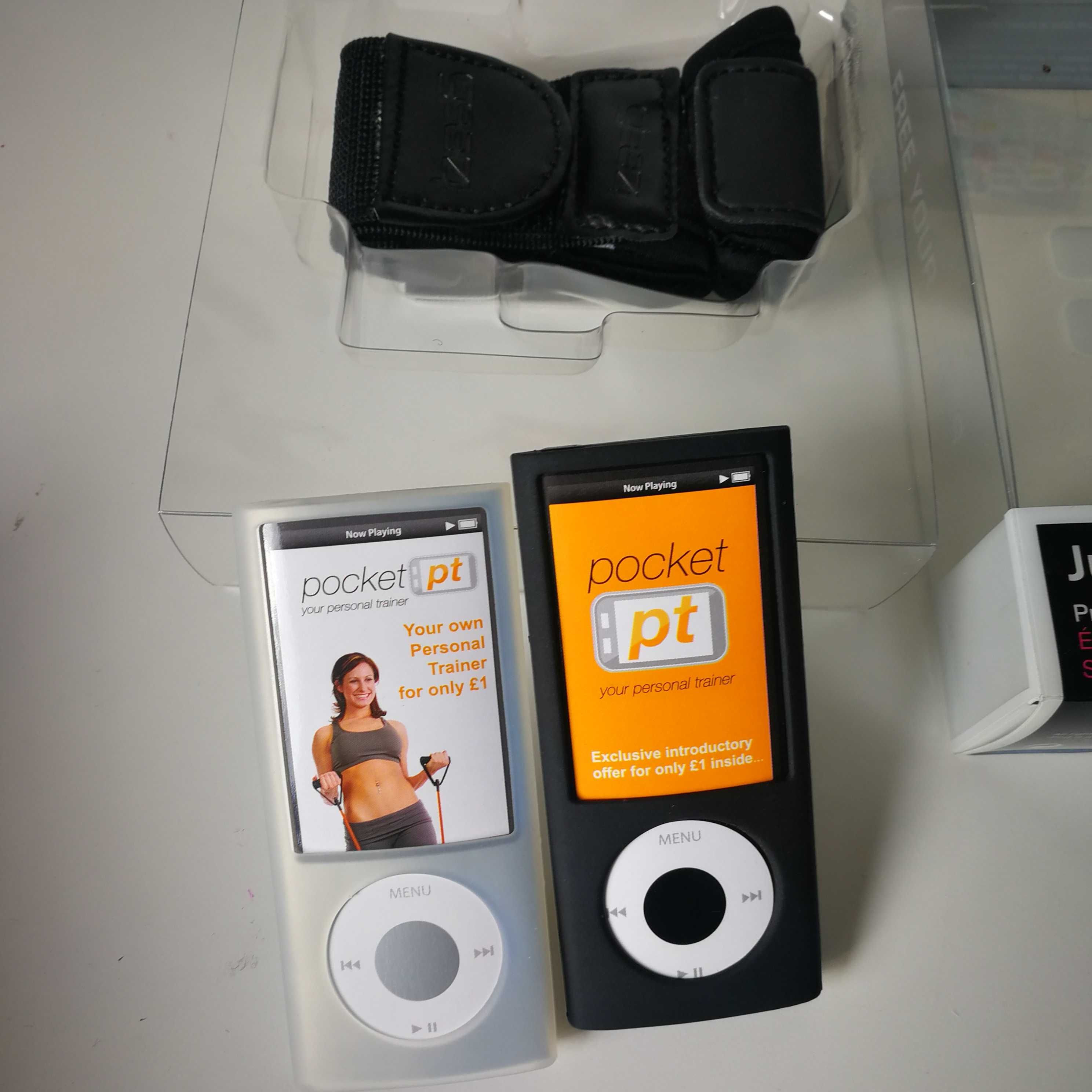 GEAR4 - Capas Silicone e fita braço iPod Nano