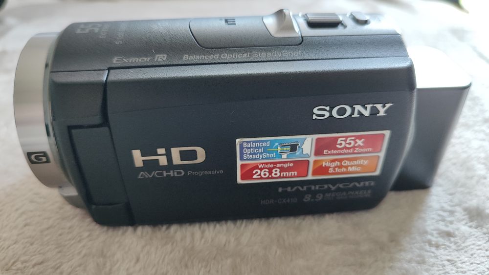 Kamera Sony HDR-CX410 w kolorze czarnym