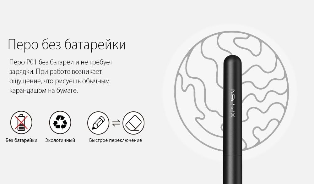 Графический Планшет XP-Pen Star G640