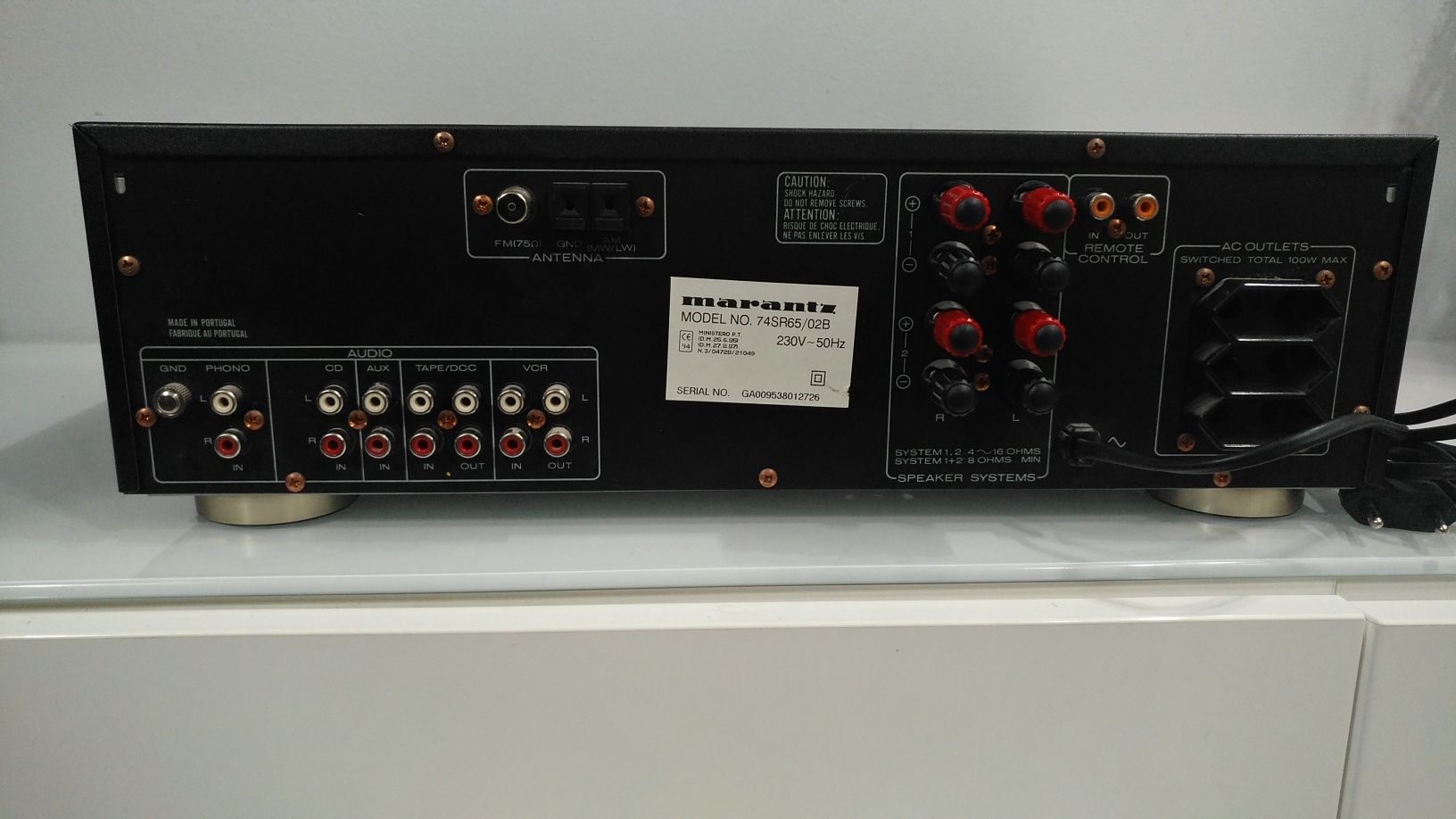 Amplituner stereo MARANTZ SR-65 ( wysyłka )