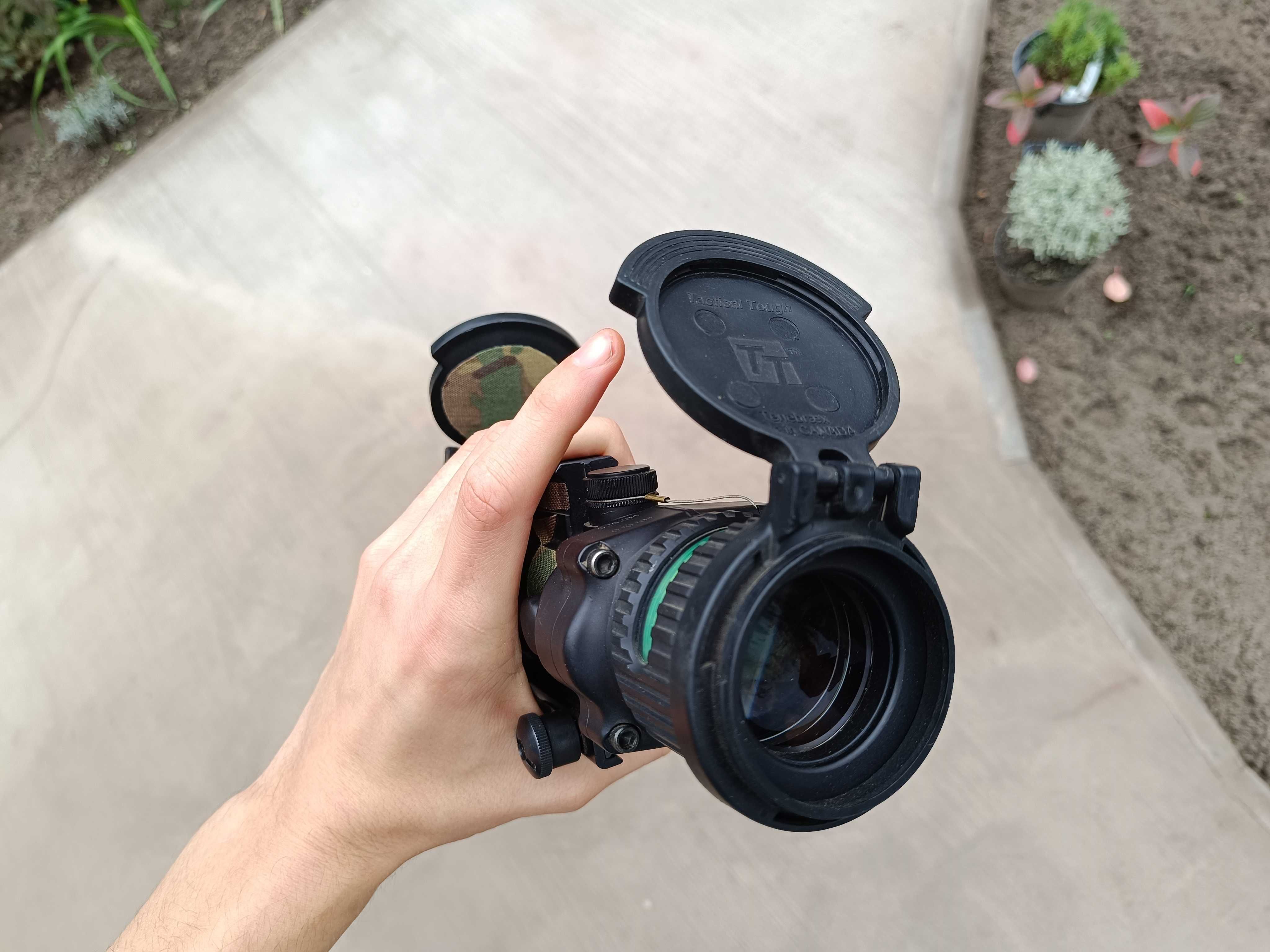 Приціл Trijicon ACOG 6x48 з блендою 6X48MD-ARD