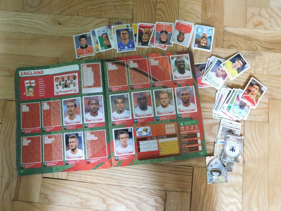 Naklejki + Album Fifa 2010