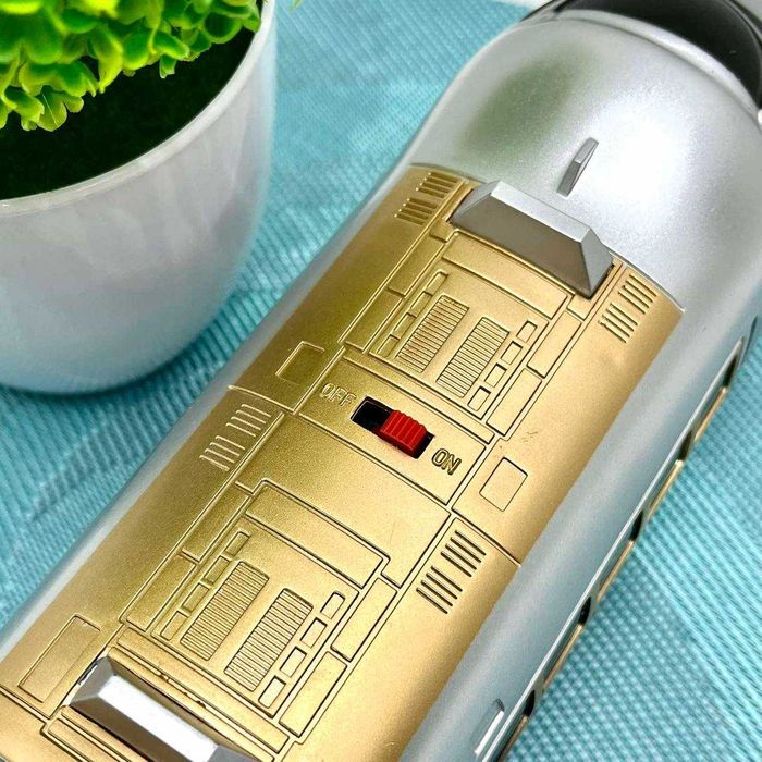 Поїзд поезд электричка  швидкісний зі звуком 70см Сірий (M 0335 U/R)