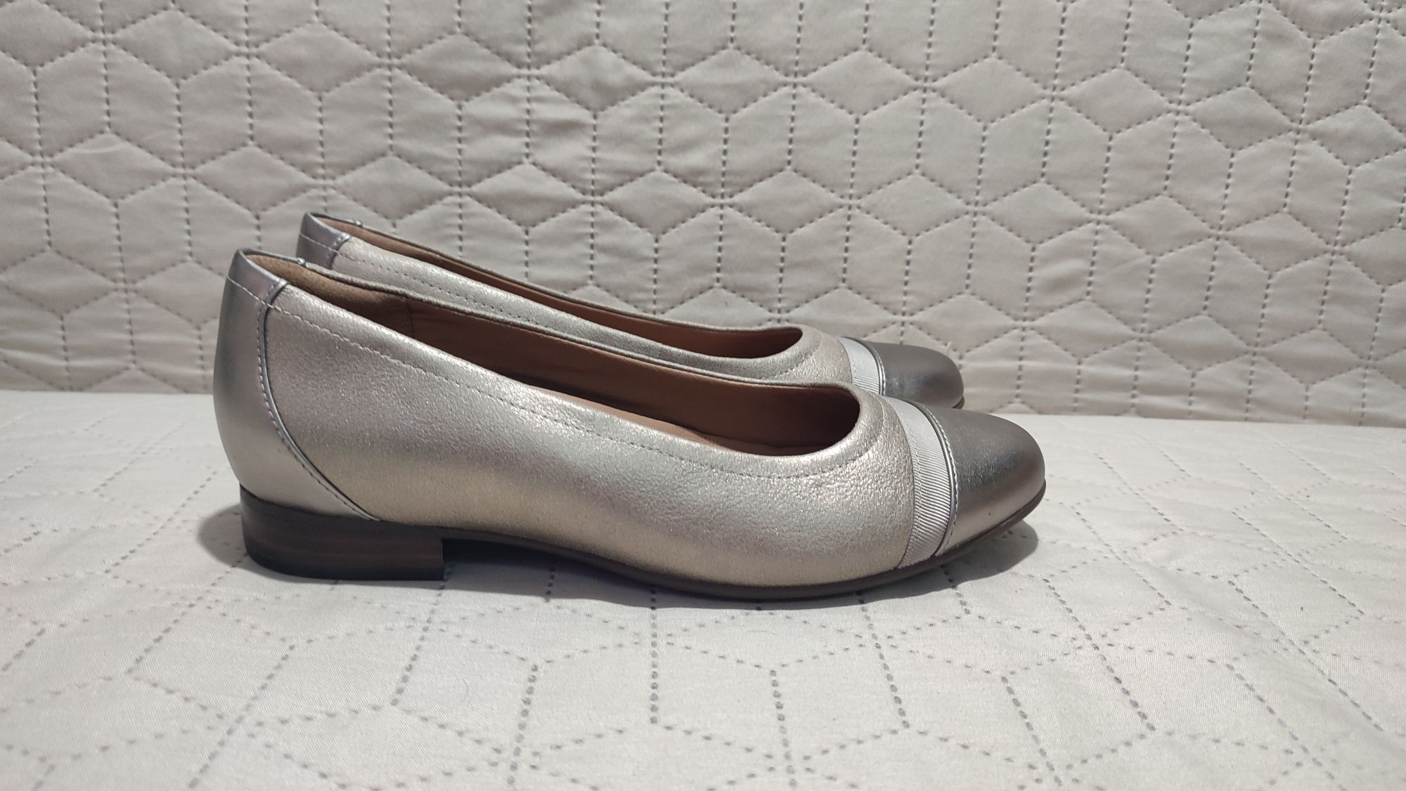 Балетки Clarks, 38 р., 23,5-25 см