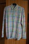 GANT Handloom Madras koszula lato lekka przewiewna M 40