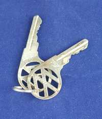 2 chaves originais de Volkswagen carocha 1.100cm3 matriculado em 1957