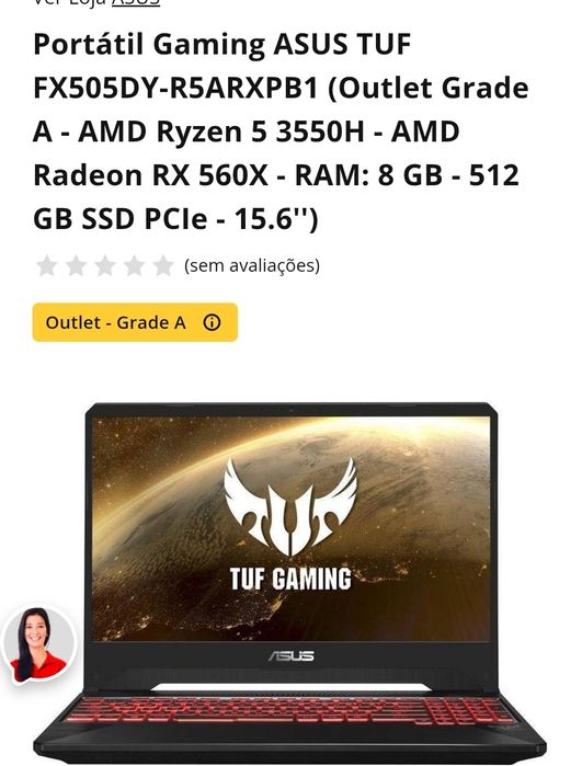 Asus Tuf  GAMING FX505DY