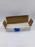 OFFICE PRODUCTS Plastikowe grzbietki 100 szt DIN A4 8mm 45 stron Biały
