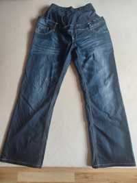 Spodnie jeans ciążowe MAMA 96% bawełna  r. XL