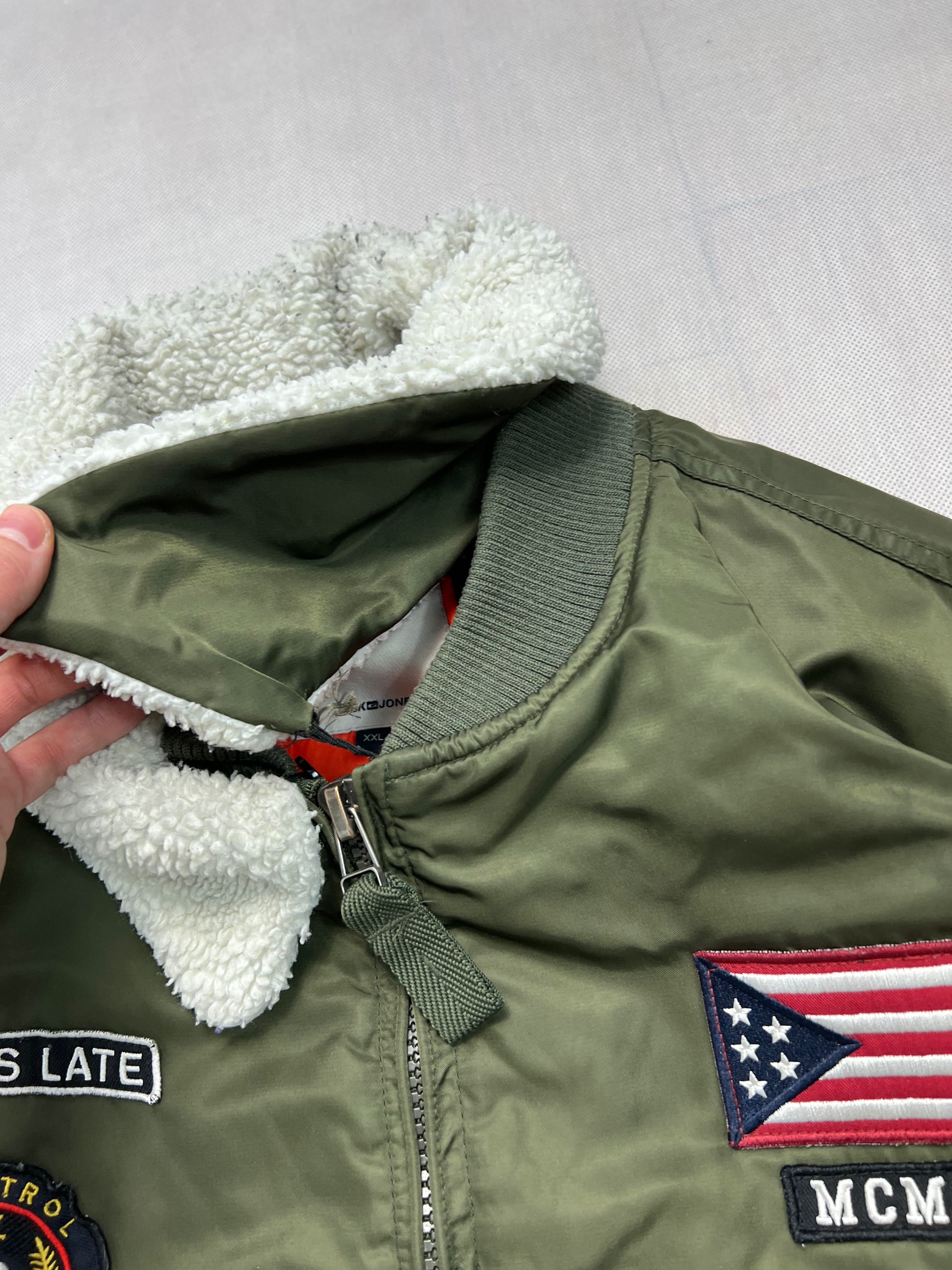 Bomberka Kurtka Jack & Jones Ma 1 fly’ers army military air force