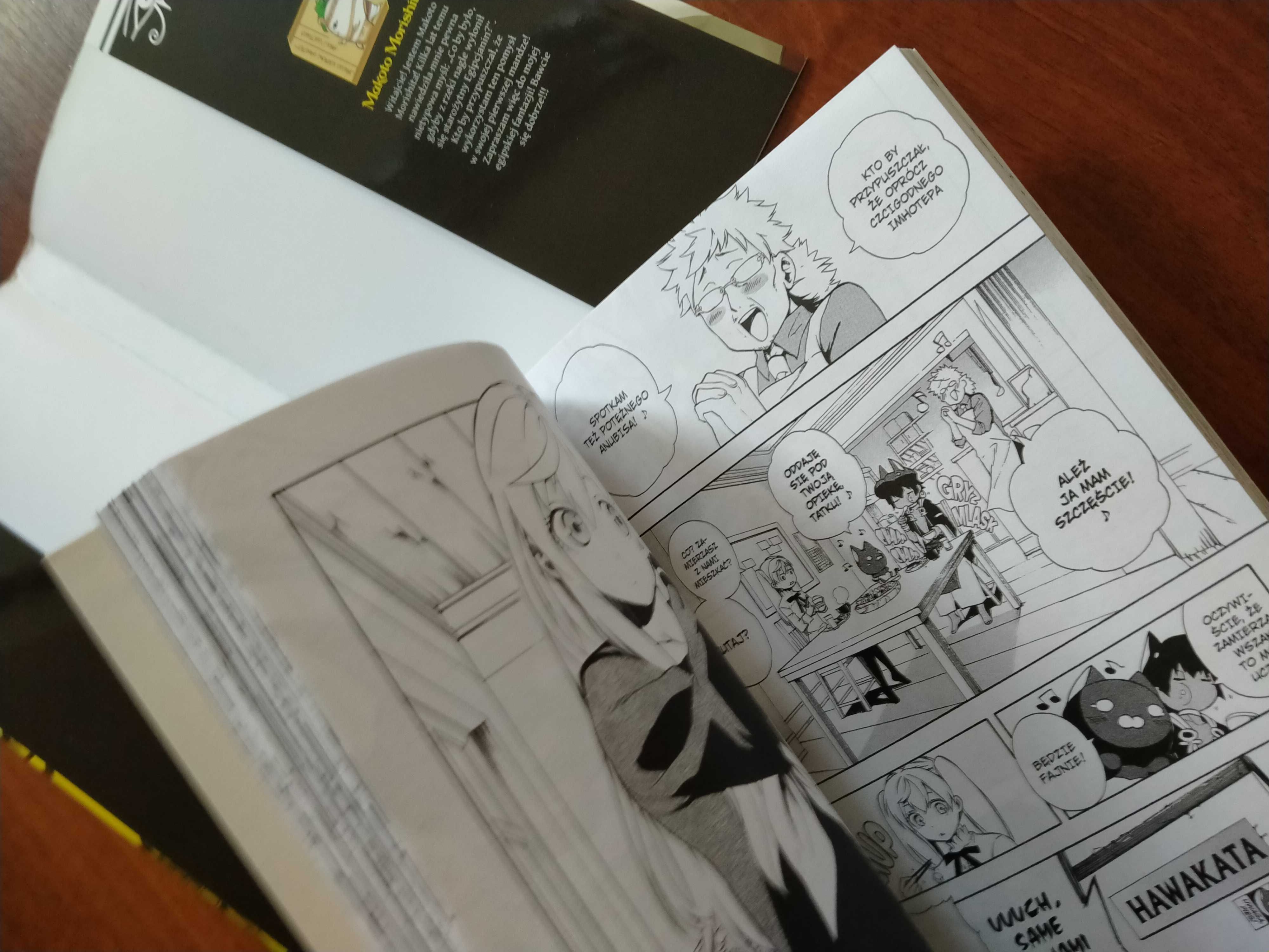 Manga, komiks - Wielki kapłan Imhotep, tom 1
