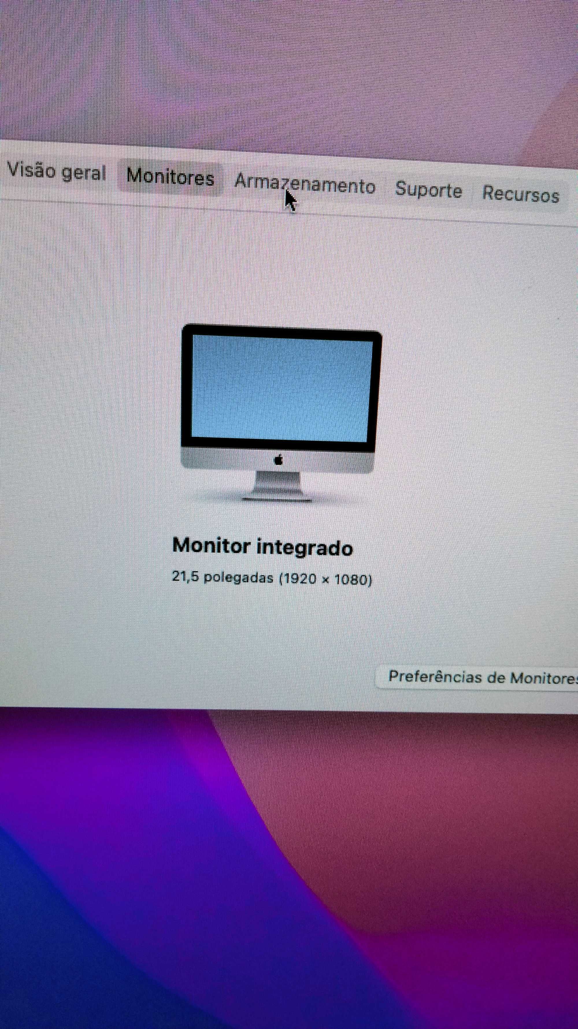 Computador fixo iMac