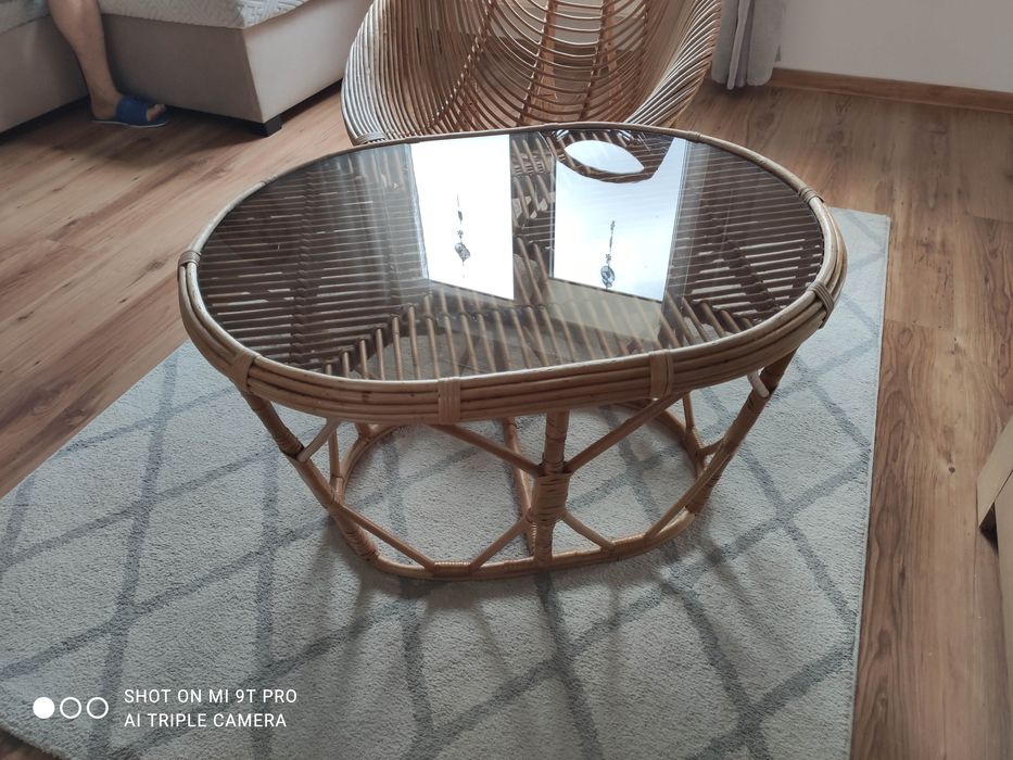 Komplet mebli wiklinowych