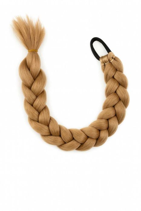Warkocz doczepiany , syntetyczny , beżowy blond 60cm-Nessaja wigs shop