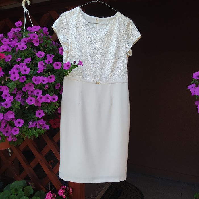 Nowa sukienka 42 koronka wesele