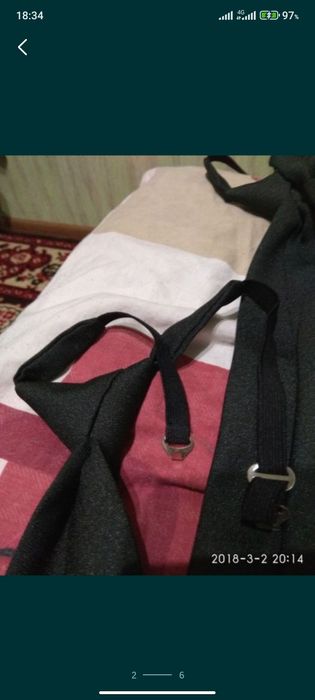 Галстук краватка на резинці