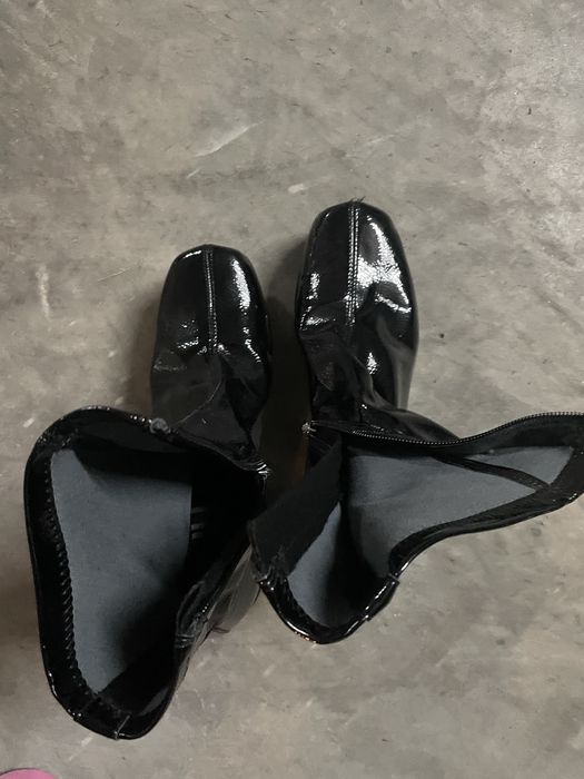Botas pretas da pull&bear