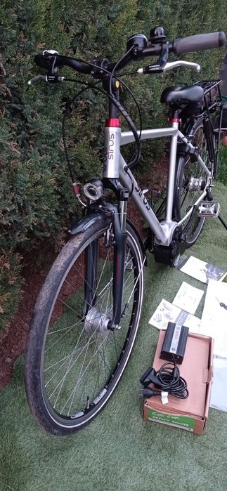 Rower elektryczny zadbany niemiecki Winora Sinus Bosch amortyzator