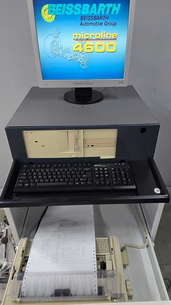 Geometria kół Beissbarth ML 4600, zbieżność, Microline 4600