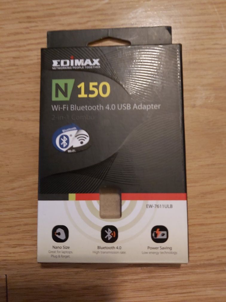 Wifi &BluetoEdimax 2w1 Nano malutki  (150Mb/s b/g/n) Bluetooth