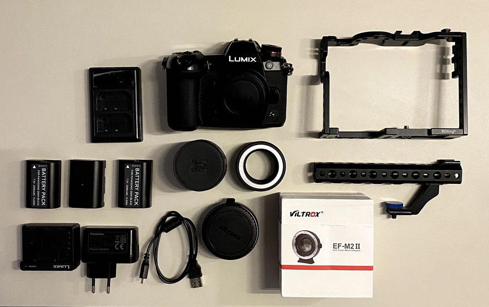 Panasonic Lumix DC-G9 + комплект