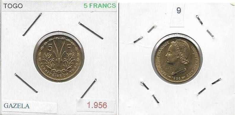 Togo - - - - - Moedas