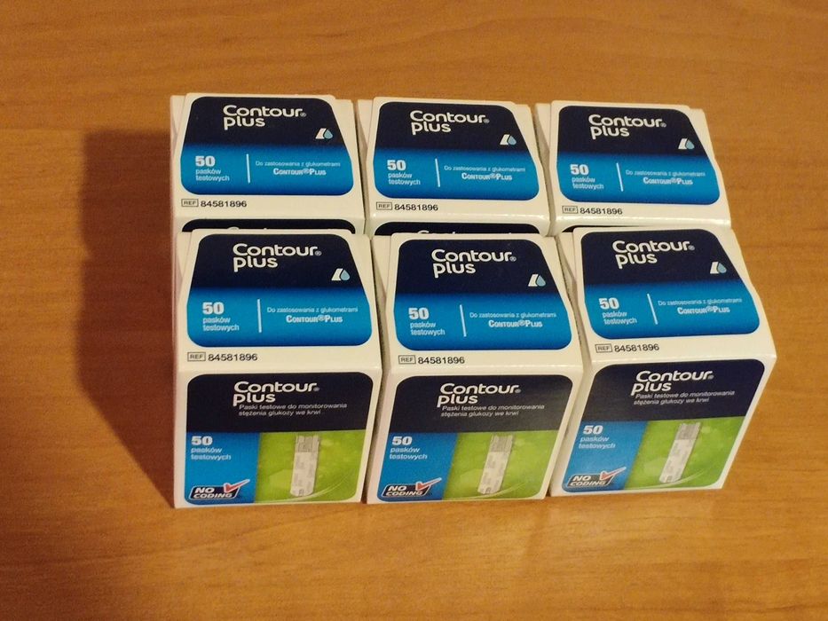 Paski Contour Plus 6 x 50 sztuk NOWE