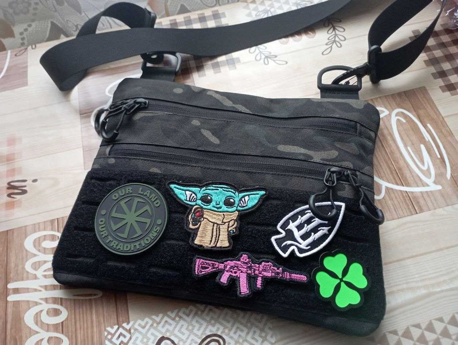 Сумка через плече Сумка кобура  планшетка месенджер тактична