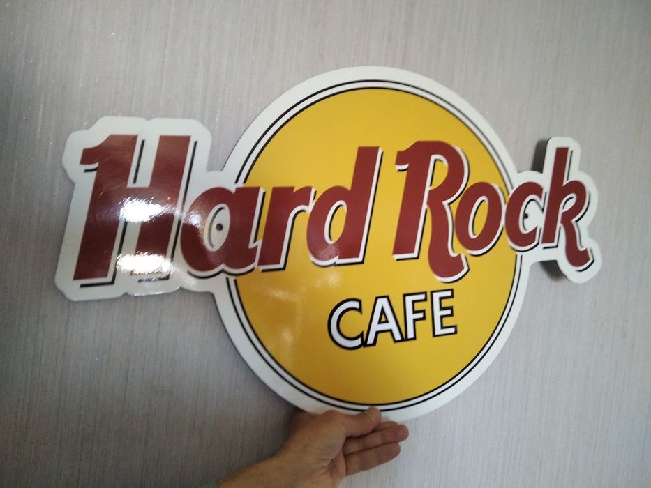 Знак настенный hard rock cafe