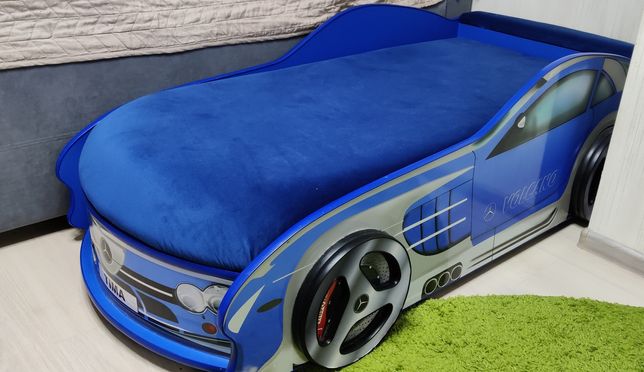 Ліжко - машинка Mercedes (синій)